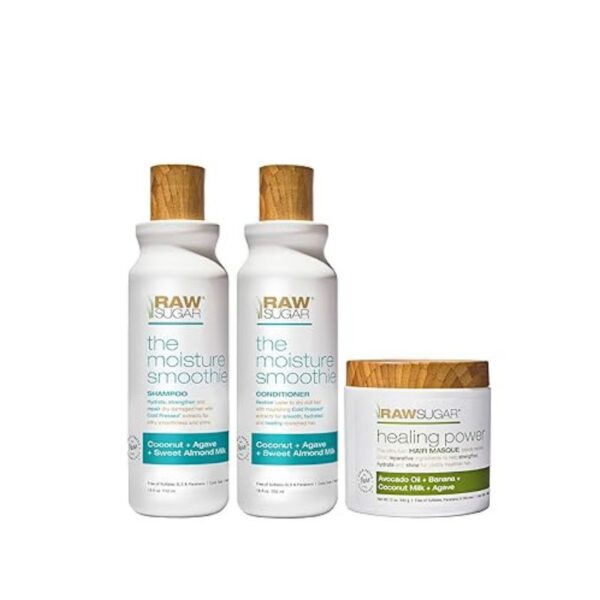 Raw Sugar Moisture Smoothie + Hair Masque Bundle - Shampoo